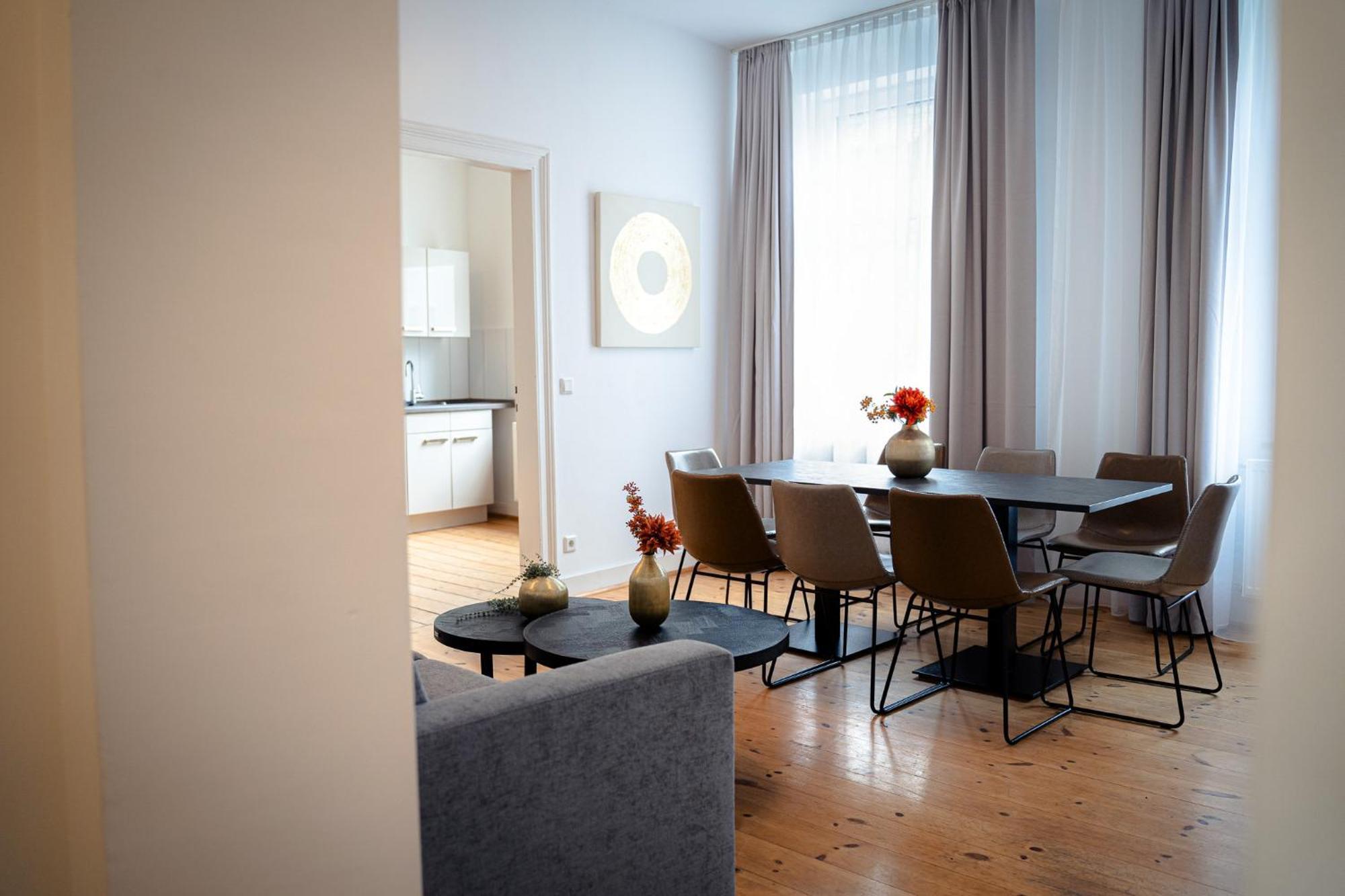 Moderne Apartments City Stadtnah -Junik Apartments Duisburg Bagian luar foto